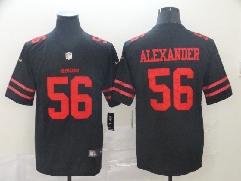 Men San Francisco 49ers #56 Alexander Black Nike Vapor Untouchable Limited Player NFL Jerseys->san francisco 49ers->NFL Jersey
